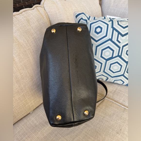 Michael Kors gold chain pebbled leather tote - Picture 11 of 13